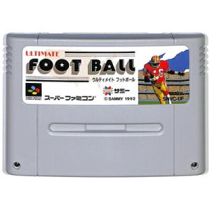 SFC ウルティメイト フットボール  (ソフトのみ)【中古】 スーパーファミコン スーファミ