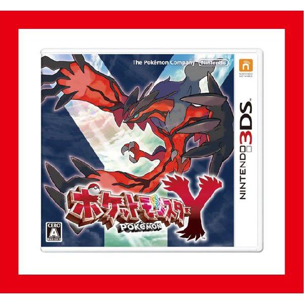 【新品】(税込価格)3DS　ポケットモンスターY/新品ですが外パッケージに少し傷み汚れ販促シール貼り...