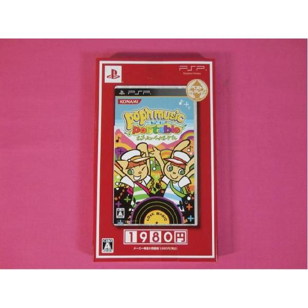 【新品】PSP ポップンミュージックポータブル (pop&apos;n music portable) ベスト...