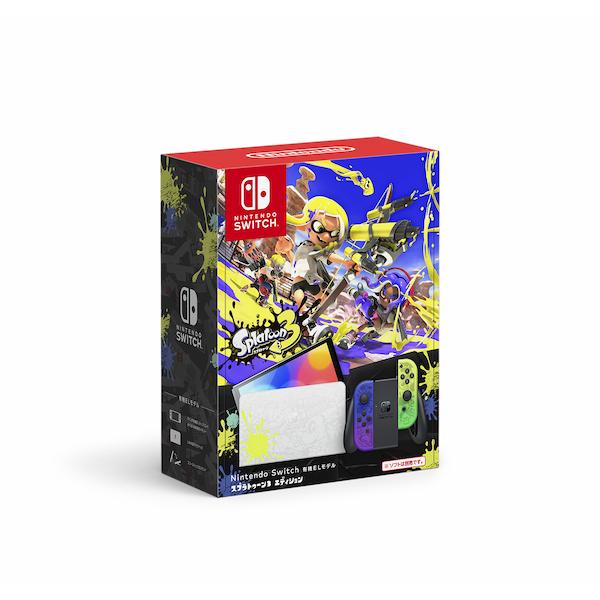 【子供の日セール】 送料無料・新品Nintendo Switch(有機ELモデル) 　スプラトゥーン...