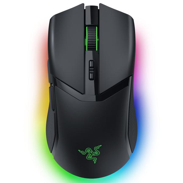 Razer Cobra Pro 没入感を高めるアンダーグローRGB＆つかみ持ち/つまみ持ち時にフィッ...