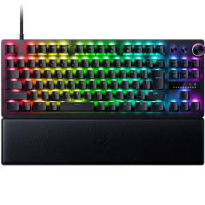 Razer レイザー Huntsman V3 Pro Tenkeyless JP ラピッドトリガーと調整可能アクチュエーション搭載のアナログ ゲーミングキーボード リストレスト 日本語配列