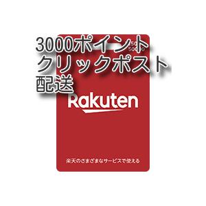 楽天ギフトカード3000円分 (クリックポスト配送) 土日対応