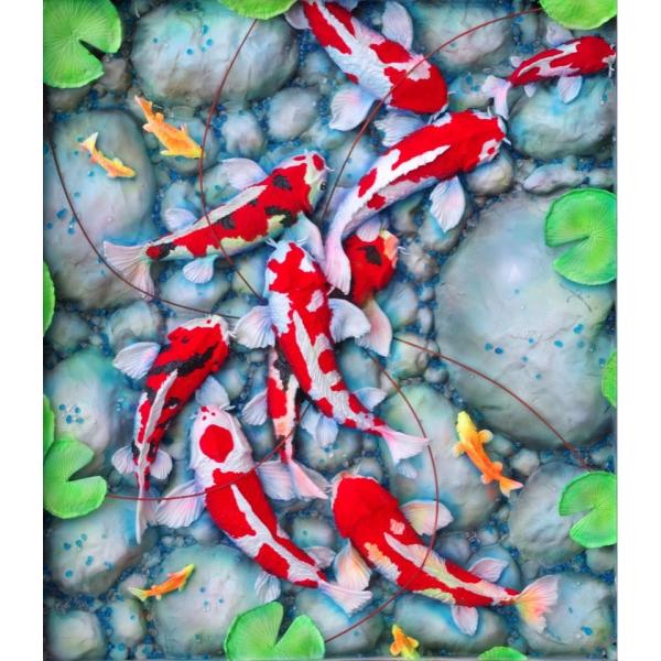 古畑雅規　「Carp　遊泳」