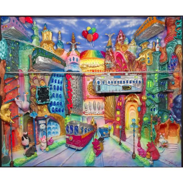 古畑雅規　「電車通り」