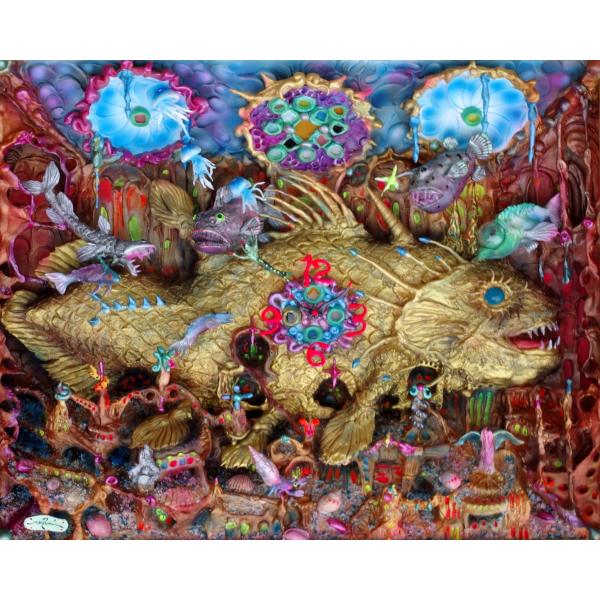 古畑雅規　「深海の町」