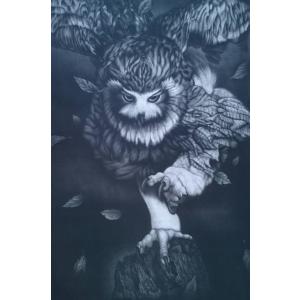 アルベルト・アインシュタイン 絵画 トリックアート 騙し絵 銅