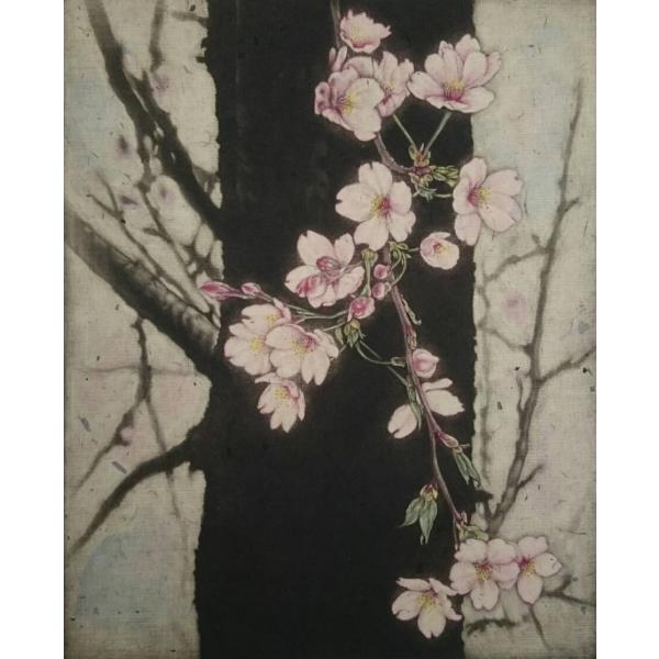 生田宏司　「桜咲く」