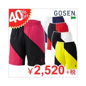 バドミントン ハーフパンツ(ユニ) ゴーセン PP1700 ...