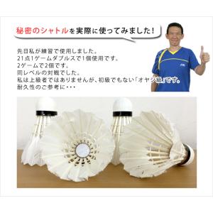 バドミントンシャトル 上級者用 一種検定球の検...の詳細画像5