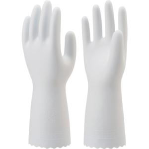 ■ショーワ 塩化ビニール手袋 Ｎｏ１３０ビニトップ薄手 ホワイト Ｌサイズ NO130-L 1双｜ganbariya-shop