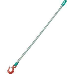 ＴＲＵＳＣＯ １本吊ベルトスリングセット ２５ｍｍ幅Ｘ１．５ｍ 最大使用荷重１ｔ TPSH25-1P15 1Ｓ｜ganbariya-shop