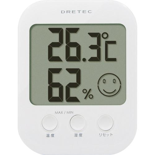 ■ｄｒｅｔｅｃ デジタル温湿度計 オプシス O-230WT 1台