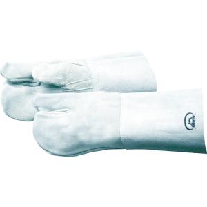 富士グローブ　溶接用３本指手袋　Ｎｏ．２Ｂ　1111 1双｜ganbariya-shop