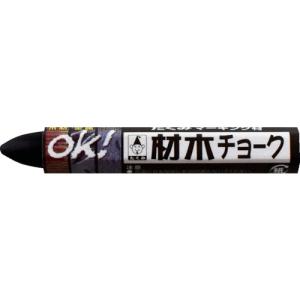 たくみ 材木チョーク 黒 6211 24本｜ganbariya-shop