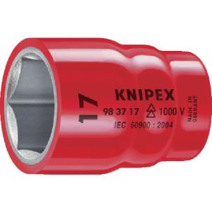 KNIPEX社 クニペックス 絶縁ソケット 3／8X13mm 9837-13 1個