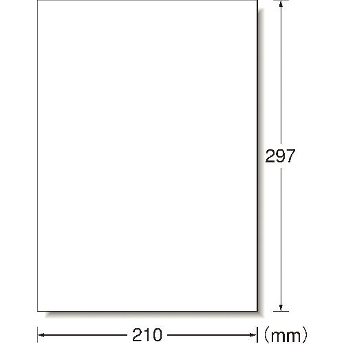 ■Ａ−ｏｎｅ　ラベルシール（プリンタ兼用）キレイにはがせるタイプ　１面　31250 1PK（100枚...