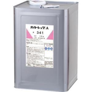 ＡＢＣ　防じん塗料　カラートップＡ　＃３４１（グレー）　容量１８Ｌ DAH419HZT 1缶【代引不可商品】【別途運賃必要なためご連絡いたします。】｜ganbariya-shop