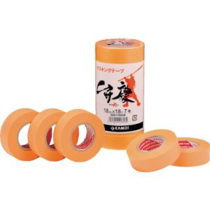 カモ井 マスキングテープ（７巻） BENKEI-18 1PK【787-7757】｜ganbariya-shop