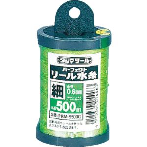 （株）ＴＪＭデザイン タジマ パーフェクトリール水糸 蛍光グリーン／細 PRM-S500G 1個