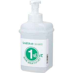 サラヤ １・２ボトル１Ｌ 石けん液用泡Ｐ付 21731 1個｜ganbariya-shop