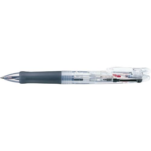 ■ゼブラ ボールペン クリップオンＧ ２Ｃ 透明 B2A3-C 1本