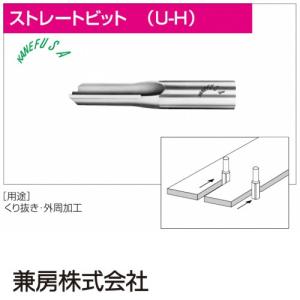 兼房 ストレートビット 超硬 軸径12X刃径12X全長85X刃長40X刃数2 1本【代引不可商品】｜ganbariya-shop