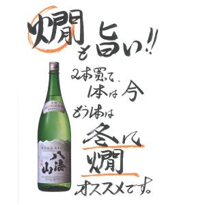 お中元　ギフト　2023　日本酒 八海山 特別純米原酒 1800ml｜gancho