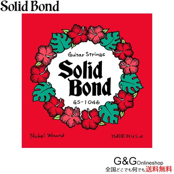 SolidBond　（ソリッドボンド）　Guitar Strings　100-046　エレキギター弦...