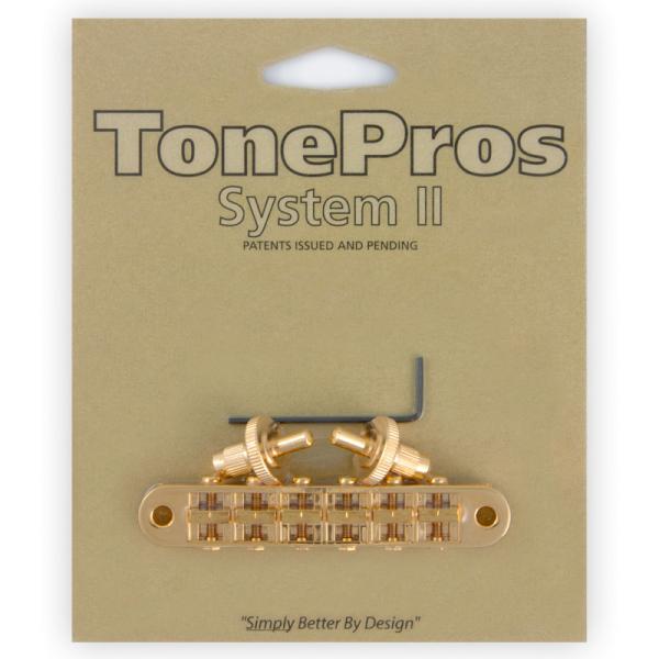トーンプロス ギターパーツ ブリッジ　ゴールド　T3BP-G　TonePros Standard T...