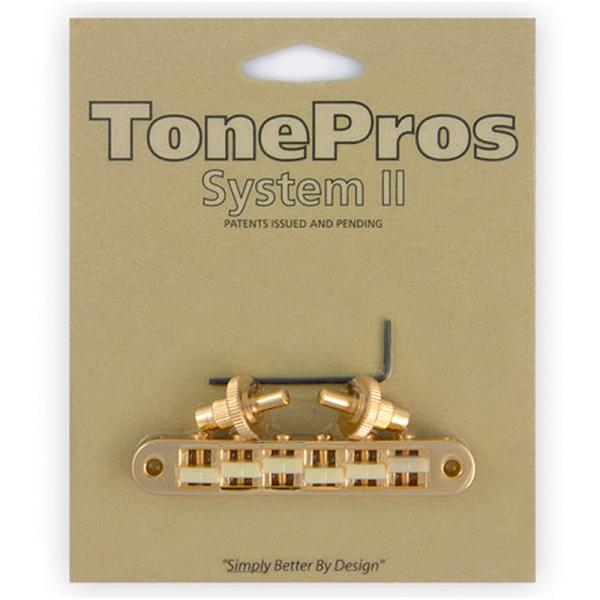 トーンプロス ギターパーツ ブリッジ　ゴールド　TP6G-G　TonePros Standard T...