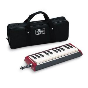 GW店休期間限定ポイントアップ　（送料無料）鈴木楽器 鍵盤ハーモニカ バスメロディオン 32鍵盤 S...