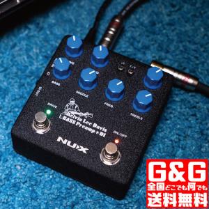 NUX NBP-5 ニューエックス ベースプリアンプ DIボックス オーディオインターフェイス MLD Effector Melvin Lee Davis Bass Preamp + DI｜gandgmusichotline