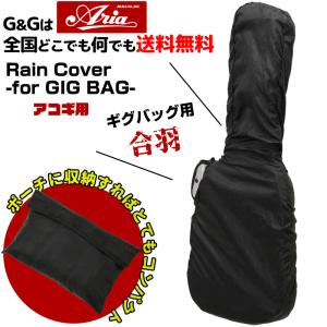 Aria エレクトリックアコースティックギター カバー、ピック付き ARIA APE-100 SR See-through Red エレクトリック