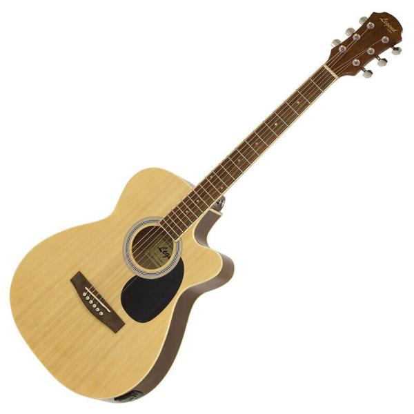 初心者向け　エレクトリックアコースティックギター カッタウェイ FG-15CE Legend　N(N...