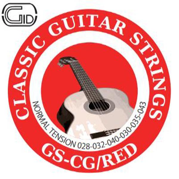 ジッド クラシックギター弦 ノーマルテンション GS-CG/RED NORMAL TENSION