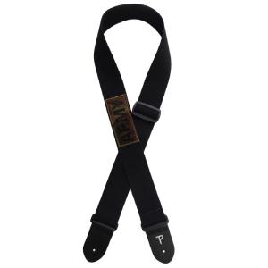 23時間以内発送 Perri's (ペリーズ) 「2"COTTON STRAP W LEATHER ENDS&SEWN ON PATCH   CWSPAT-6574」2インチコットンストラップ(レザーエンド＆ワッペン)｜gandgmusichotline