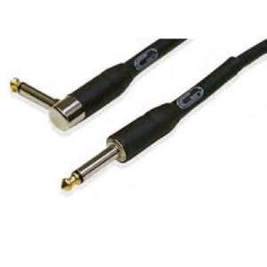 【お得 ケーブルバンドとプラグキャップ付き 】ギター ケーブル 3m BLK SL ストレートーL型...