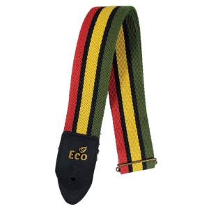地球にやさしい Basso バッソ ギターストラップ EcoStrap Guitar Fun Fun02 Rasta