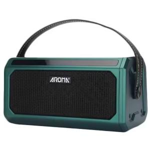 AROMA Portable Electric Guitar Amp Green TG-08 GRN アロマ ポータブルギターアンプ グリーン ブルートゥース搭載