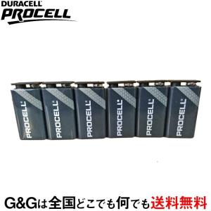 DURACELL PROCELL  9V 角電池 バッテリー デュラセル  プロセル ×6個