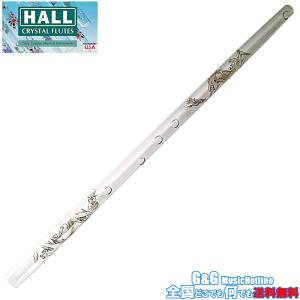 HALL CRYSTAL Flute Eb Flute Offset Dragon クリスタルフルート Eb管 全長523mm｜gandgmusichotline
