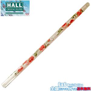 HALL CRYSTAL Flute Bb Inline Carolina クリスタルフルート Bb管 全長