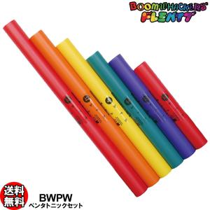 ドレミパイプ BWPW ペンタトニック 6本セット Cメジャーペンタトニック Boomwhackers ブームワッカー｜gandgmusichotline