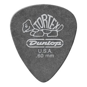 10枚セット ジムダンロップ ギターピック トーテックス ピッチブラック スタンダード Jim Dunlop Tortex Pitch Black Standard 488R0.60mmの商品画像