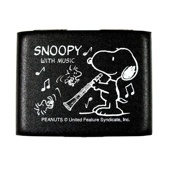 クラリネット リードケース スヌーピー 5枚入 黒 SCL-05 SNOOPY