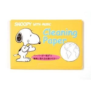 スヌーピー SCLPAPER クリーニングペーパー Teeda ティーダ