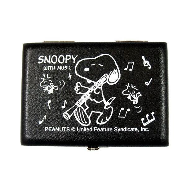 オーボエ リードケース スヌーピー 5本入 黒 SOB-05 SNOOPY