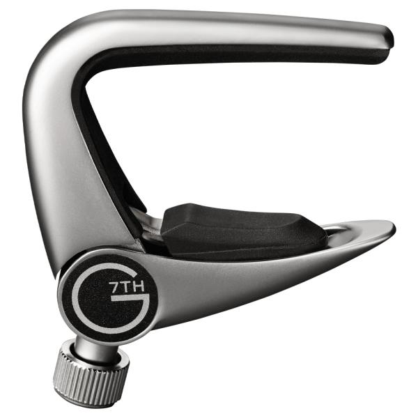 ジーセブンス ニューポート カポ バンジョー用 シルバー G7TH NEWPORT CAPO for...