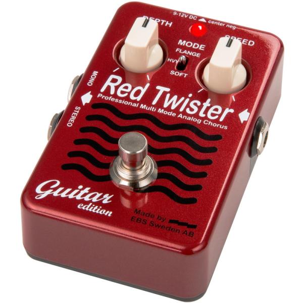 コーラス フランジャー コンパクトエフェクター ギター用 レッドツイスター EBS Red Twis...
